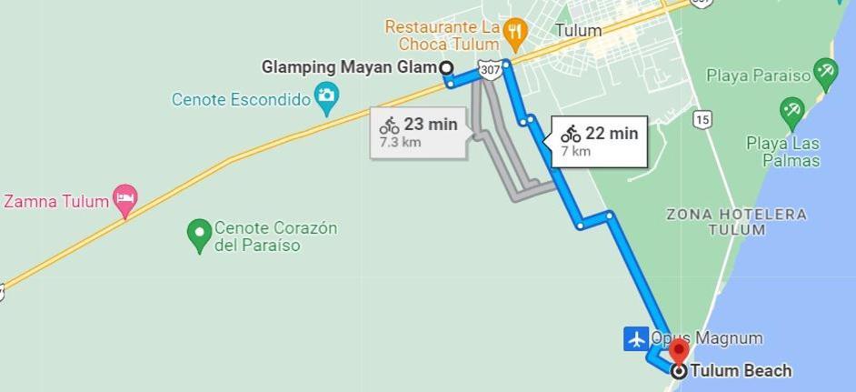 Glamping Mayan Glam Tulum Exterior photo