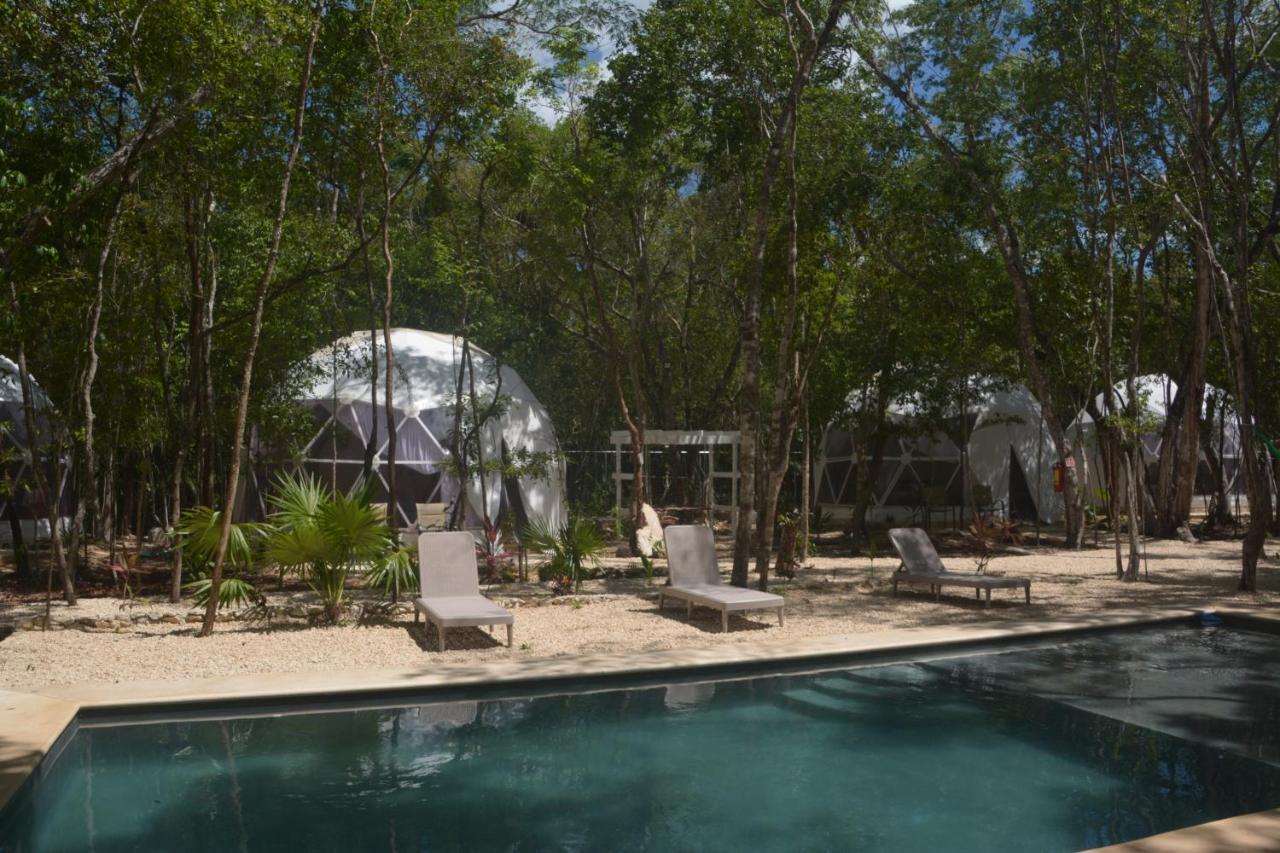 Glamping Mayan Glam Tulum Exterior photo