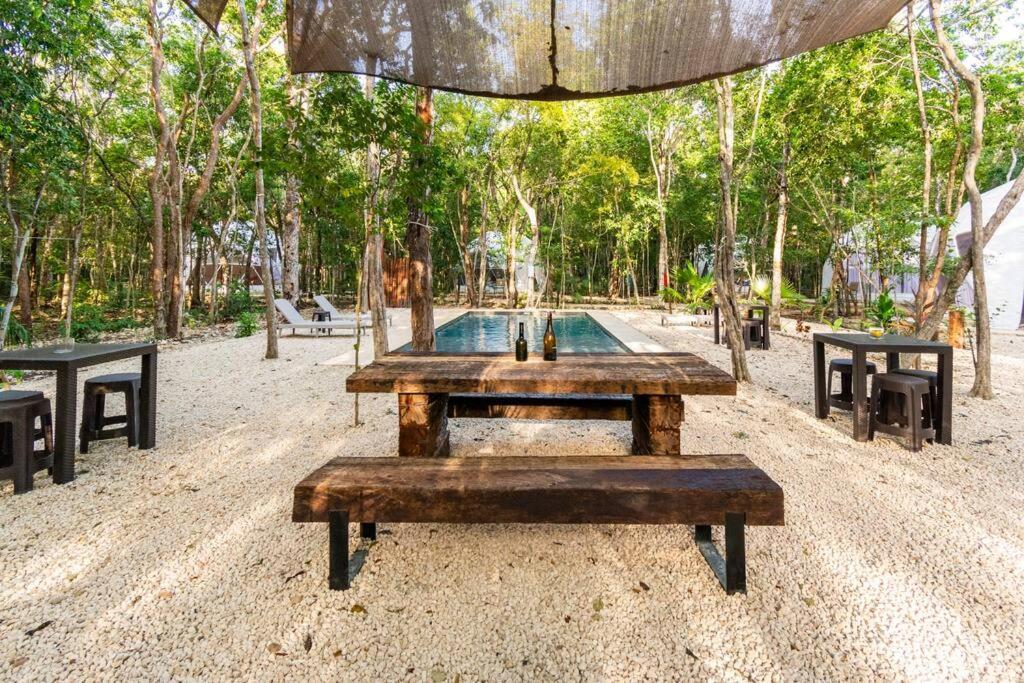 Glamping Mayan Glam Tulum Exterior photo