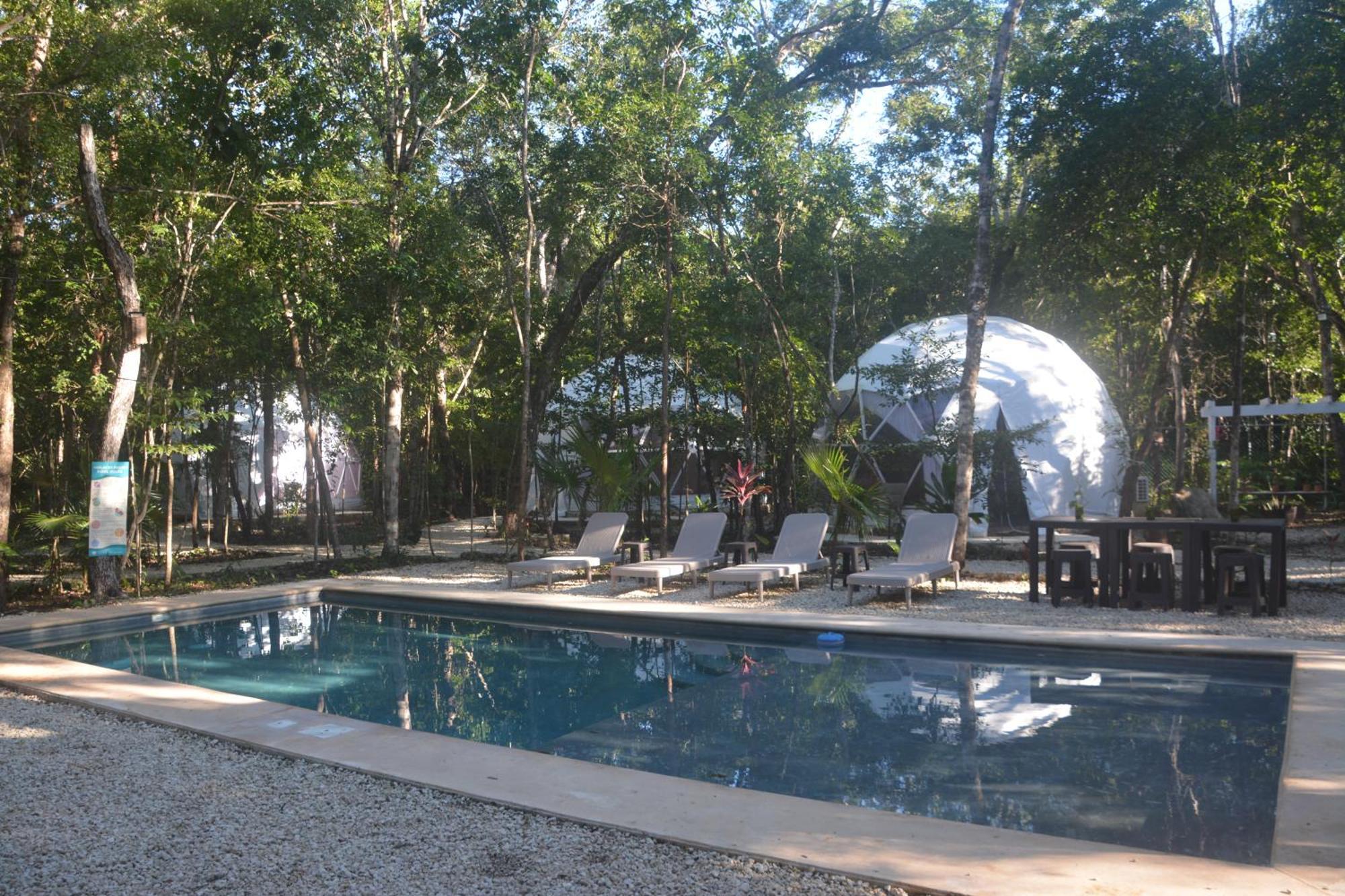Glamping Mayan Glam Tulum Exterior photo
